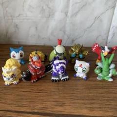 デジモンアドベンチャー 指人形 ソフビ フィギュアなど 34個