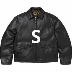 supreme schott ダブル ライダース ジャケット　S ブラック Supreme ×Schott ダブルライダースジャケット 黒 Mサイズ 中古