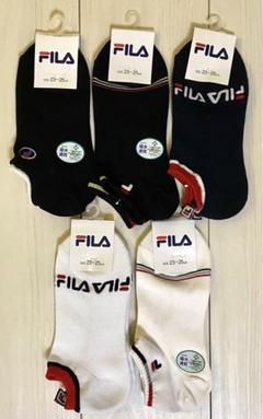 FILA フィラ 靴下 ソックス 5足セット タグ付き 未使用品のサムネイル