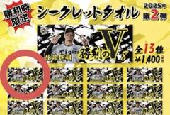 シークレットビジョンファブリックスローガンタオル 木浪聖也 Amazon.co.jp: 阪神タイガース 勝利時限定 シークレットタオル