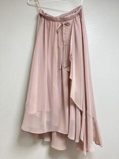 Rirandture シフォン素材フレアスカート
