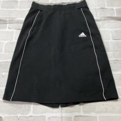 adidas 黒 タイトスカート 膝丈