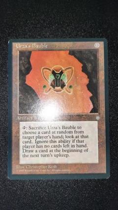MTG ウルザのガラクタ FOIL Urza's Bauble 未来予知枠 英語 EX+]ウルザのガラクタ/Urza's Bauble《英語》【ICE】