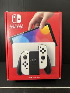 Nintendo Switch - 【中古】Nintendo Switch 有機EL ホワイト ジョイコンセット ニンテンドースイッチ 有機ELモデル ジョイコン ホワイト セット