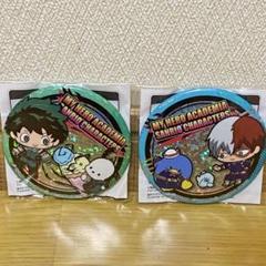 僕のヒーローアカデミア サンリオ キャラクターズ ホログラム 缶バッジ 2種