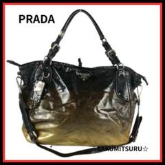 PRADA プラダ 2way ショルダーバッグ ブラック レディース ブランド