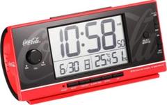 【新品未開封】セイコークロック 目覚まし時計 コカ・コーラ 赤 AC602R