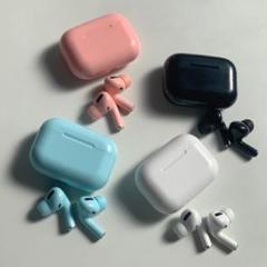 MaCa Pro22 ワイヤレスイヤフォン 最安値 ブルー