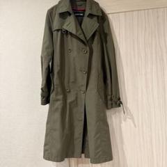サンヨーコートGORE-TEX トレンチコート　ロング丈　ギャバジン　玉虫色　L 玉虫ギャバ タイロッケン ロングコート『日本製』【送料無料