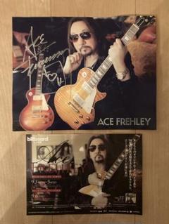 KISS ACE FREHLEY キッス　エース　フレーリー　直筆サイン Ace Frehley エース・フレーリー 直筆サイン入りCD KISS キッス