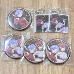 ８６　エイティシックス　くじ　くじ引き堂　アクスタ　缶バッジ　セット　クレナ エイティシックス くじ引き堂 アンジュ&クレナ セット - メルカリ