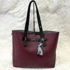 【美品】FURLA フルラ トートバッグ ジョーヴェ オールレザー ブラック フルラ/トートバッグ/ジョーヴェXL/黒/グレインカーフスキン