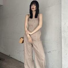 CORSET STRAP DENIM ジャンプスーツ MOUSSY マウジー - メルカリ