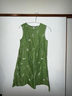 minaperhonen wander kids130 リネンワンピ 未使用品 minaperhonen wander kids130 リネンワンピ 未使用品