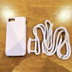 スマホケース iPhoneSE /8 / 7/6ケース ネックストラップ