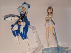 美プラ　組み立て、塗装、改造済みジャンク　まとめ売り 改造塗装完成品 プラモデル 30MS 30MINUTES SISTERS ミキシング
