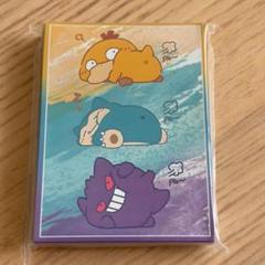 【新品未開封品】雨やどり カビゴン デッキシールド 32枚入り×2セット ポケモンカード デッキシールド 雨やどり カビゴン スリーブ ⑦