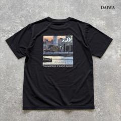 【DAIWA】 ダイワ フィッシングネットTシャツ アーバンサイド ブラック