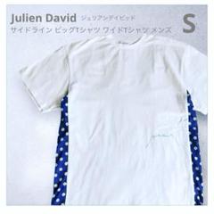 ジュリアンデイヴィッド＊サイドライン ビッグTシャツ ワイドTシャツ メンズ S
