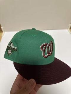 【着用1回】ニューエラ 59fifty ナショナルズ 7 3/8 mfc別注のサムネイル