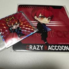 CrazyRaccoon CR Cptグッズ トレカ、コースター、ステッカー CrazyRaccoon CR Cptグッズ トレカ、コースター、ステッカー