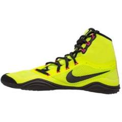 [完売品]NIKE ハイパースイープ　レスリングシューズ　イエロー 完売品]NIKE ハイパースイープ レスリングシューズ イエロー