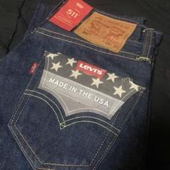 リーバイス　511 ホワイトオーク アメリカ製　W29 赤耳　ステッチ　USA リーバイス 511 ホワイトオーク アメリカ製 W29 L32 赤耳