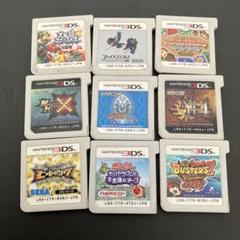ニンテンドー3DS ゲームソフトセット　9個