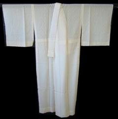 紋紗 白地 長襦袢 正絹 居敷当て付 未使用157cm ～163cm Js699 紋紗 白地 長襦袢 正絹 居敷当て付 未使用157cm ～163cm Js699