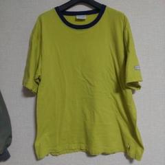 CALVIN KLEIN 袖ロゴ リンガーネック Tシャツ L