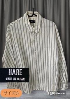 ストライプシャツ　men's HARE H-094