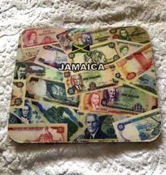 ジャマイカ マウスパッド レゲエ ドル柄