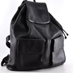 美品 HIROFU ヒロフ リュックサック バックパック Hロゴ レザー 革 2