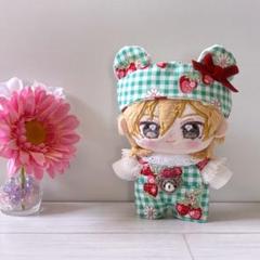 あんスタ いつぬい ぬい服 10cm 緑 サロペット - メルカリ