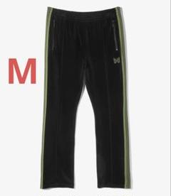 Needles ニードルス　フェイクレザー　トラックパンツ　黒　ブラック　S Needles（ニードルス）の「STUDIOUS別注 Triple Black Track