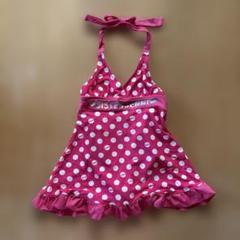 美品　JENNIシスタージェニー♡ホルダーネックドットワンピース水着140cm