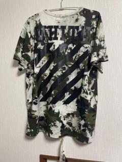 定価以下　off-white カモフラ　Tシャツ　正規品　l