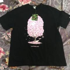 bape sakura tee L