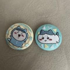 ちいかわ刺繍缶バッジ　ハチワレのサムネイル