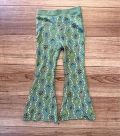 しまむら　チアフルデイズ　リブフレアパンツ 100