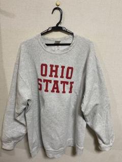 アメリカ製 クマ カレッジプリント スウェットシャツ – 古着屋