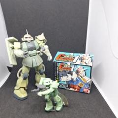 ダイキャストガンダム ザク&吸盤付きミニザク&ガンダムコレクションネオセット