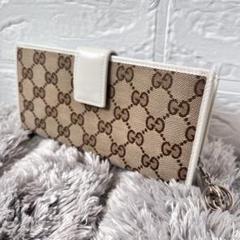 今年人気のブランド品や 2025年最新】gucci メルカリ - 長財布の人気アイテム 白 小物