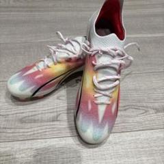 美品PUMA ULTRA ホワイト マルチカラー シューズ