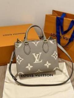 LOUIS VUITTON グレー モノグラム ショルダーバッグ