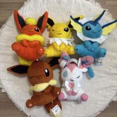 ポケットモンスター　サン&ムーン　くつろぎタイム　ぬいぐるみセット イーブイズ