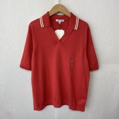 JWAコラボ UNIQLOユニクロ ポロ セーター 半袖 XXL 赤