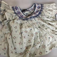 ワンピース Bonjour diary handsmock blouse 4y Bonjour diary HANDSMOCK BLOUSE 4y