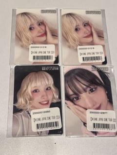 MISAMO オンラインくじ　モモ　MOMO セット MISAMO ミサモ オンラインくじ 東京ドーム ステッカー モモ MOMO
