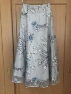 新品♡マイストラーダ ボタニカルオパールフレアスカート38M♡ジャスグリッティー